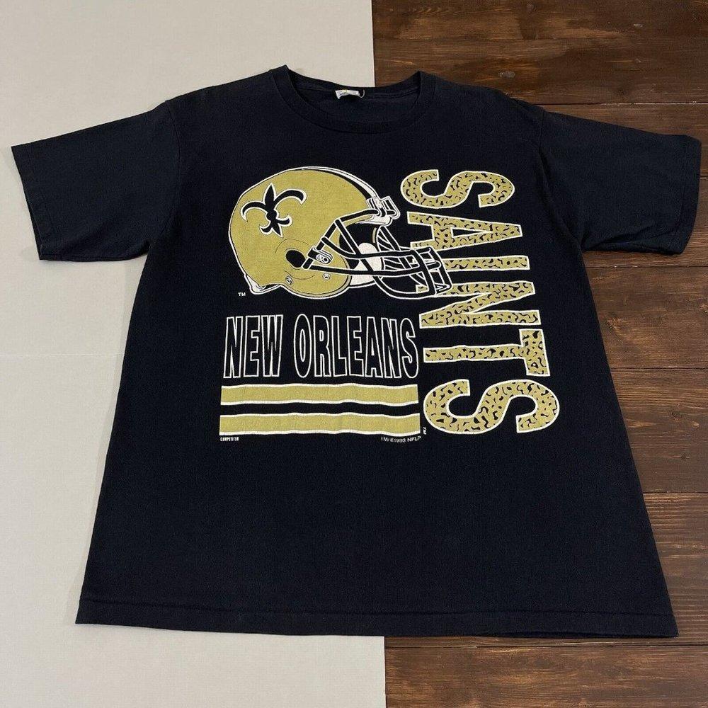 1996 New Orleans Saints Blacks Shirt Sweater Sweatshirt Retro Tee